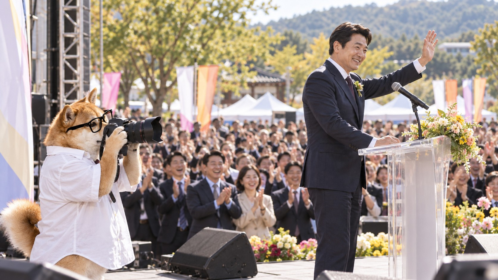 VIP 행사 촬영은 왜 예쁜 구도보다 장면을 놓치지 않는 게 중요한가요? 참고 이미지