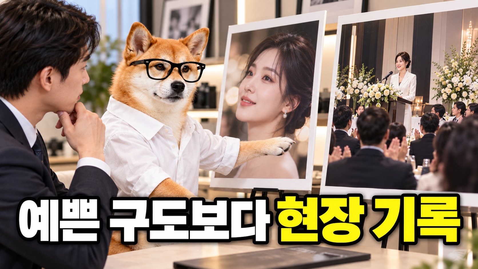 VIP 행사 촬영은 왜 예쁜 구도보다 장면을 놓치지 않는 게 중요한가요?